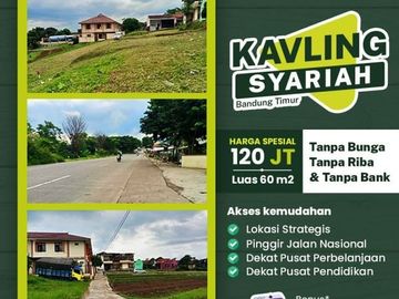 tanah murah terbaru dgn view pegunungan dicicalengka bandung timur