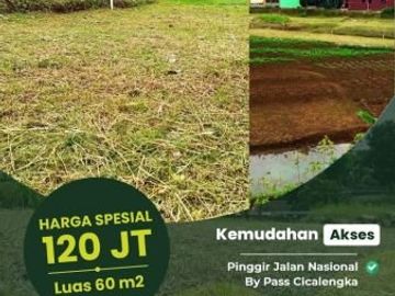 tanah murah terbaru dgn view pegunungan dicicalengka bandung timur