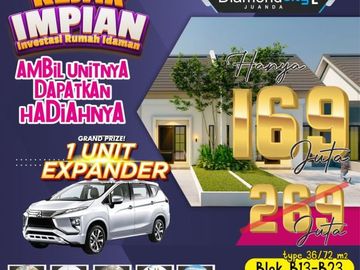 Dijual Rumah Baru Harga Mulai 269 Juta TownHouse di Sidoarjo