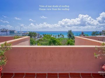 Deparamento con sistema lock off, jardin privado, vista al mar desde el rooftop