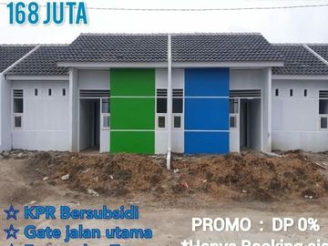 Rumah subsidi dp 1.6 jt siap huni sukatani cikatang bekasi