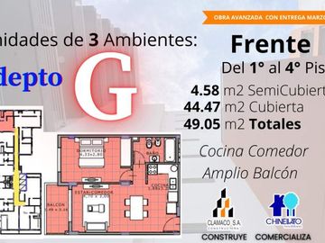 Departamento en venta en Moron Norte