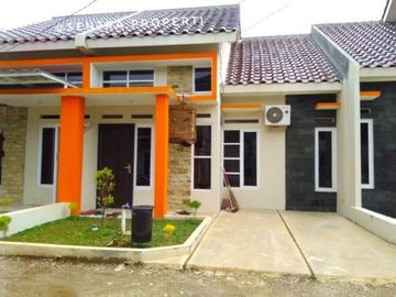 Rumah luas cluster angsuran 3 jutaan fatmah regency di cipayung dipo tengah kota depok