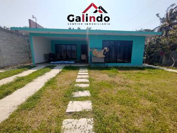 CASA DE DESCANSO EN VENTA EN BOCA DE OVEJAS, ESCRITURADA, A UNOS METROS DE LA PLAYA, 3 RECAMARAS