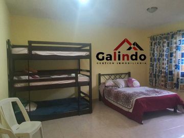 CASA DE DESCANSO EN VENTA EN BOCA DE OVEJAS, ESCRITURADA, A UNOS METROS DE LA PLAYA, 3 RECAMARAS