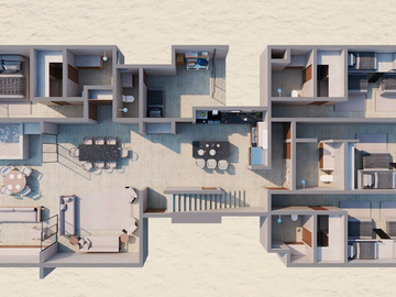 Departamento en venta en Yucatán, Sandre, Sisal ( Tipo A)