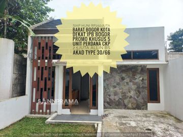 rumah murah dijual sekitar ipb bogor