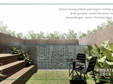 DIJUAL TOWN HOUSE PERMATA HIJAU MANSION DI GROGOL SELATAN - JAKARTA SELATAN SISA 16 UNIT LAGII!!!