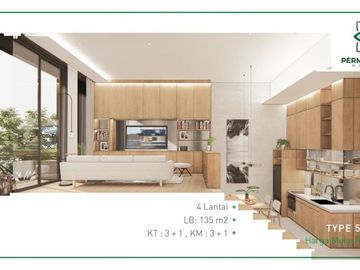 DIJUAL TOWN HOUSE PERMATA HIJAU MANSION DI GROGOL SELATAN - JAKARTA SELATAN SISA 16 UNIT LAGII!!!