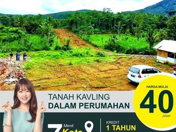 Tanah Dijual Murah Poros Jalan