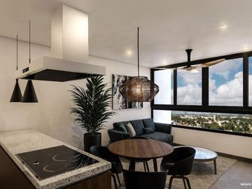 Departamento con terraza privada, pet-friendly, en venta Mérida.