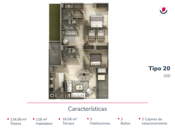 Departamento en Venta Ex Hacienda Coapa Coyoacán (m2d2593)