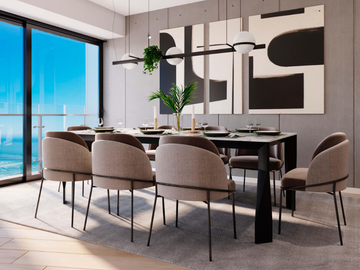 DEPARTAMENTO EN VENTA CON VISTA AL MAR EN PROYECTO
