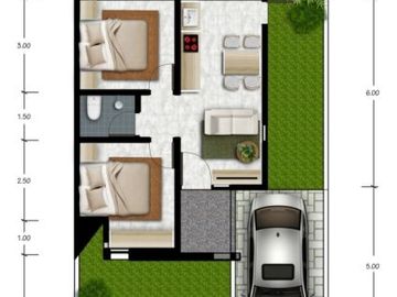 Rumah Cicilan 1 Juta DP Murah Tenan Hanya 7 Juta
