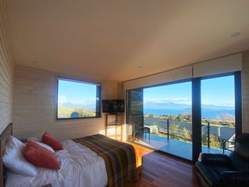 Casa con vista y acceso al Lago Ranco