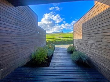 Casa con vista y acceso al Lago Ranco
