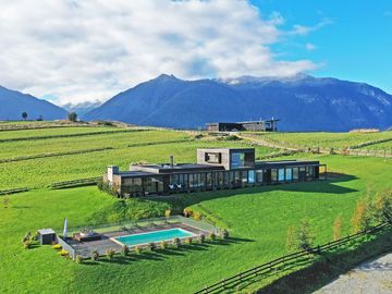 Casa con vista y acceso al Lago Ranco