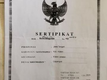Murah Banget! 400jt Dapat Rumah 2lt di Gayamprit.