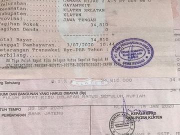 Murah Banget! 400jt Dapat Rumah 2lt di Gayamprit.