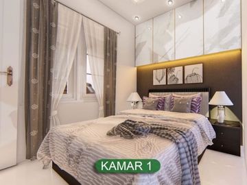 Rumah baru classi bebas banjir di cikeas diskon 50jt untuk 2 unit pertama