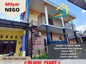 Rumah Kost Siap Huni Menguntungkan Dekat Rs Ketileng