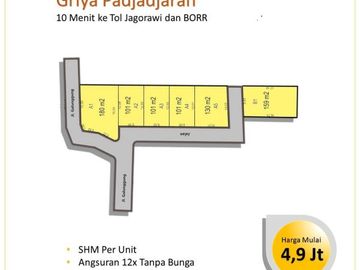 Tanah Kavling Padjajaran Bogor