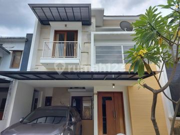 Rumah 2 Lantai Full Furnished Dalam Cluster di Pangkalan Jati