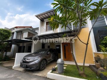 Rumah 2 Lantai Full Furnished Dalam Cluster di Pangkalan Jati