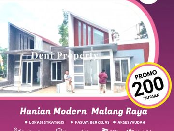 Rumah dekat Bandara Abd Saleh Pakis Malang Unika