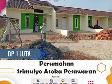 rumah di dekat SMAN 1 natar Free deposito