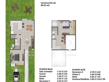 CASA EN VENTA  1 PLANTA, FRACC AMANECERES NUEVO ORIENTE EN MÉRIDA YUCATÁN DESDE