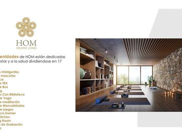 PRE-VENTA DE DEPARTAMENTOS EN ZONA SONATA PUEBLA. CON 17 AMENIDADES (HOM).
