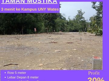 Tanah Kost 3 Menit ke UNY Wates