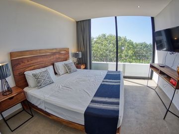 Departamento con vista al mar desde rooftop, Precio reducido