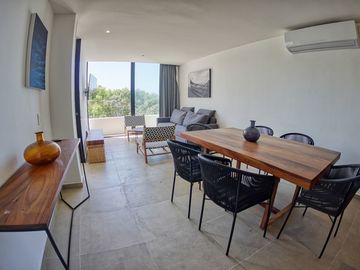 Departamento con vista al mar desde rooftop, Precio reducido