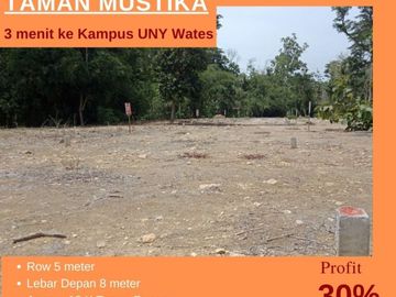 Tanah Dijual 5 menit Ke RSUD Wates