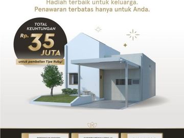 Cluster Mewah 500Jt-an, Fasilitas Komplit, FREE PPN 10% ; Padalarang