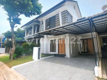 Rumah Modern 2 Lantai Emerald Residence 2 di Bintaro Tangsel