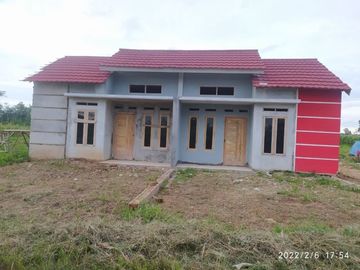 Rumah subsidi model modern deket pintu tol kotabaru