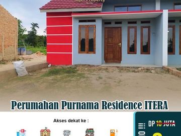 Rumah subsidi model modern deket pintu tol kotabaru