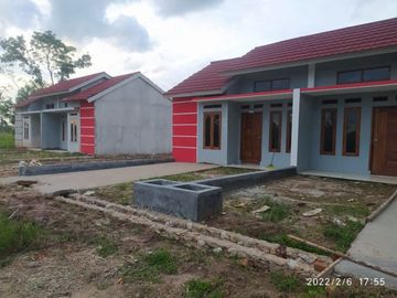 Rumah subsidi model modern deket pintu tol kotabaru