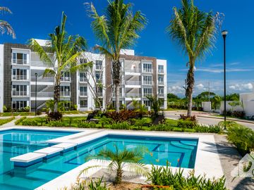 Departamento en Venta en Acapulco, Barra Vieja, 3 recámaras 2 baños Club d Playa