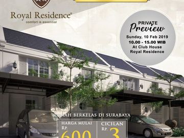 Ciamik Mewah, New Royal residence, Wiyung, Surabaya | Br231 F