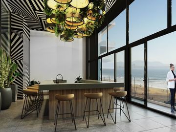 Departamento frente al mar en primera línea 2D+2B Tipo E - desde UF6.988