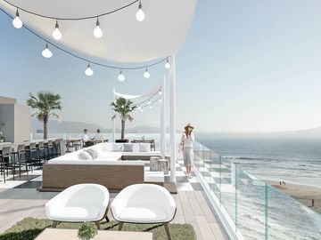 Departamento frente al mar en primera línea 2D+2B Tipo E - desde UF6.988