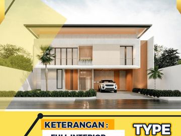 RUMAH MEWAH DI CEMARA KIPAS/CEMARA GADING - KOMPLEK PEMDA
