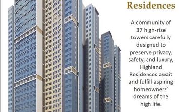 Lowest pre-selling condominium in Pasig - Cainta! Empire East Highland City as low as 9k monthly