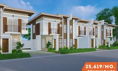 25,619/mo. Townhomes(Pre-selling)