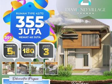 GRATIS UMROH, Call 08213993---- Perumahan Murah Di Surabaya Dan Sidoarjo 355 Juta Diamond Village Juanda