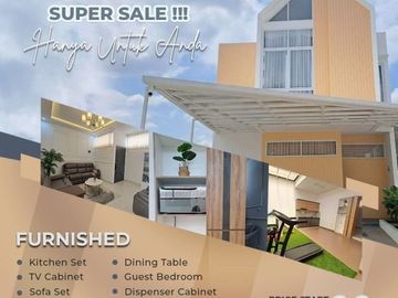 OKTOBERKAH di Rumah Syariah Pasteur Bandung 2LT Free Custom Full Furnished